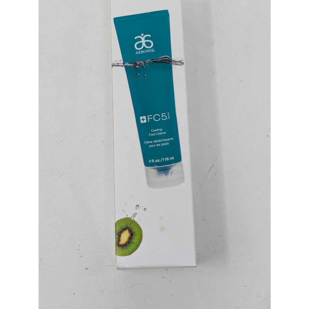 Arbonne FC5 Cooling Foot Creme Cream 4 fl oz NEW Beauty-New Sealed